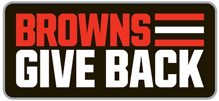 Cleveland Browns Give Back Logo